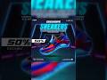 How to Create Sneaker poster design | in Photoshop | for beginner #sneakers #adidas
