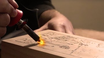 drawing with fire🔥 — learning pyrography wood-burning