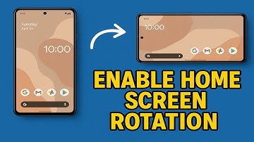 How To Enable Home Screen Rotation On Google Pixel Phone (2025)