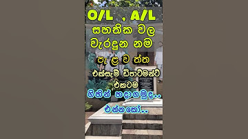 👉 O/L & A/L සහතික වල නම වැරදිද? මෙහෙම හදාගන්න – Exam Department Name Correction Guide (Sinhala)