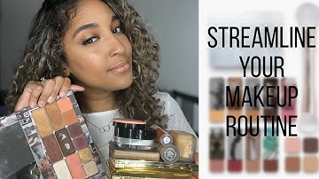 How to streamline your makeup into one palette | seint cream makeup