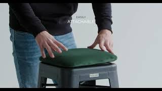 Flexfurn's Tolix Style Bar Stool | Interchangeable seats