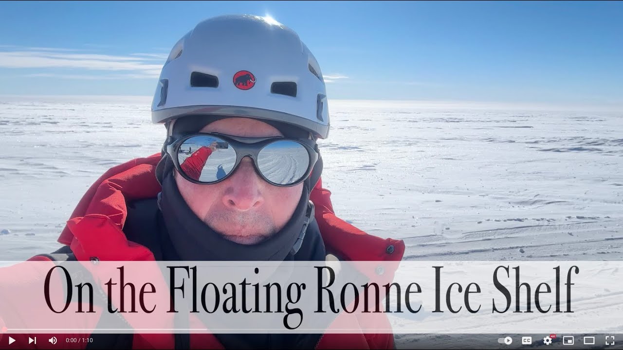 Antarctica / To the Grounding Line of the Ronne Ice Shelf.