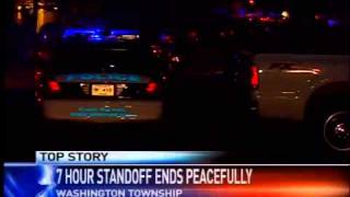 Seven hour standoff ends peacefully