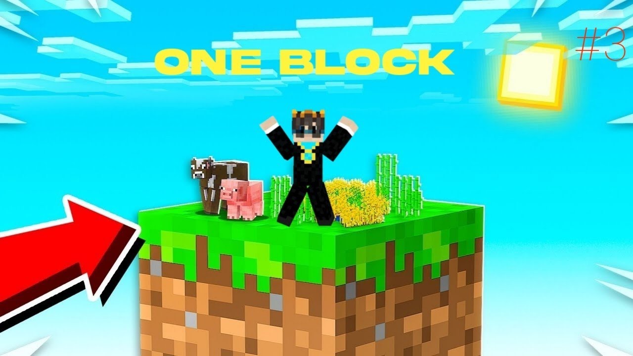 Minecraft one block world ep 3 New video of Minecraft Pocket edition
