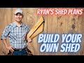 RYAN’s SHED PLANS REVIEW – Really Good? – Ryans Shed Plans – Build Your Own Shed