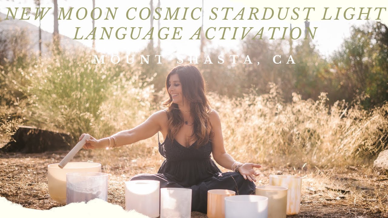 New Moon Cosmic Stardust Light Language Activation - YouTube