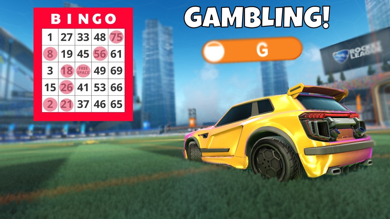 I Played Bingo in Rocket League!