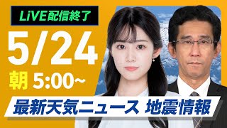 ウェザーニュースの配信のサムネイル画像