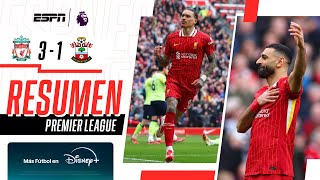Thumbnail for GOL DE DARWIN, DOBLETE DE SALAH Y LA PREMIER SE TIÑE DE ROJO | Liverpool 3-1 Soton | RESUMEN