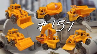 Mencari Mainan Mobil Kontruksi, Mobil Truk, Excavator, Buldozer, Truk Pasir, Truk Molen #157