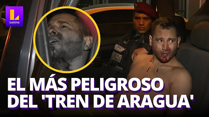 'Tren de Aragua': todo sobre la caída de Nino, peligroso miembro de la organización criminal