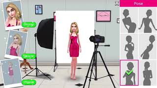 Pretty in pink fashion magazine Super Stylist screenshot 3