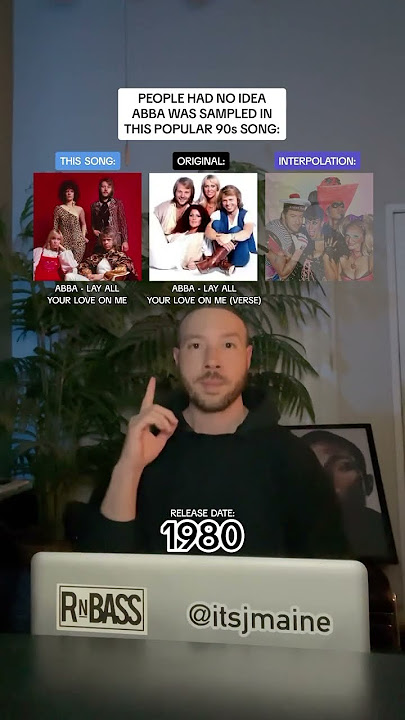 People Had No Idea ABBA’s Song Was Sampled In This Popular 90s Song #shorts #abba