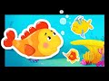 Les petits poissons dans l'eau | Chanson Bébé Enfant | Titounis