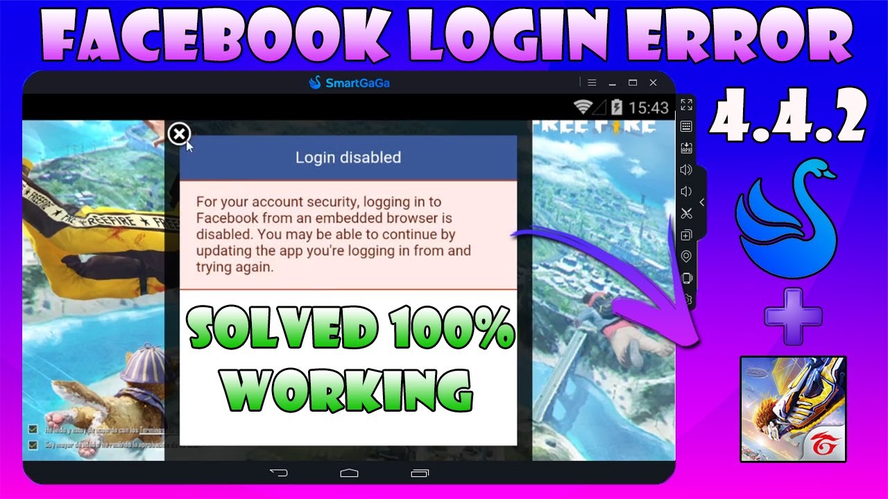 Free Fire Facebook Login Problem, How To Solve Facebook Login Problem