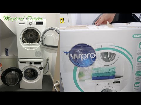 Video: Instalare Uscător: Conector Universal Pentru Instalare Deasupra și Lângă Mașina De Spălat Din Baie