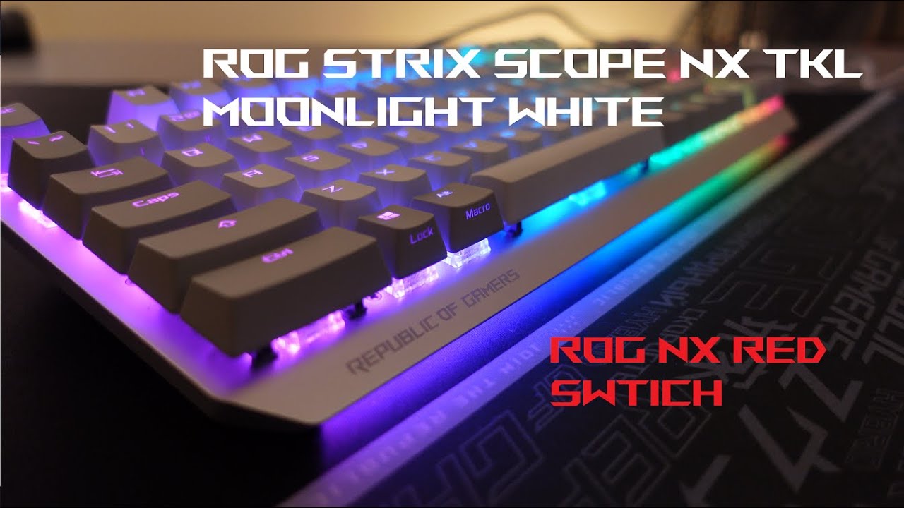 ASUS ROG Strix Scope NX TKL Moonlight White Review (Page 2 of 3)