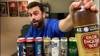 The Malt Liquor Taste Challenge!