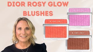 BRAND NEW Dior Rosy Glow Blushes/Pink Lilac, Bronzed Glow and Poppy Coral/Full Face of Dior