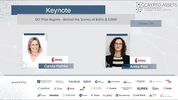 Industry Insights (CAC23B) - DLT Pilot Regime: Behind the Scenes of BaFin & ESMA