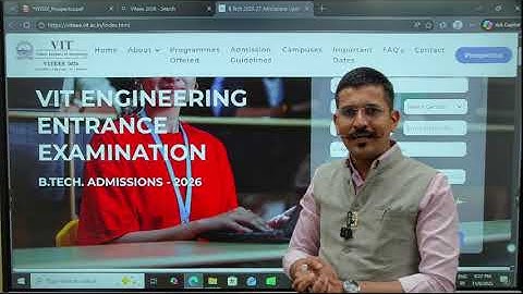 🎓 VITEEE 2026 Registration – Step-by-Step Guide | VIT Admission 2026 | VIT University