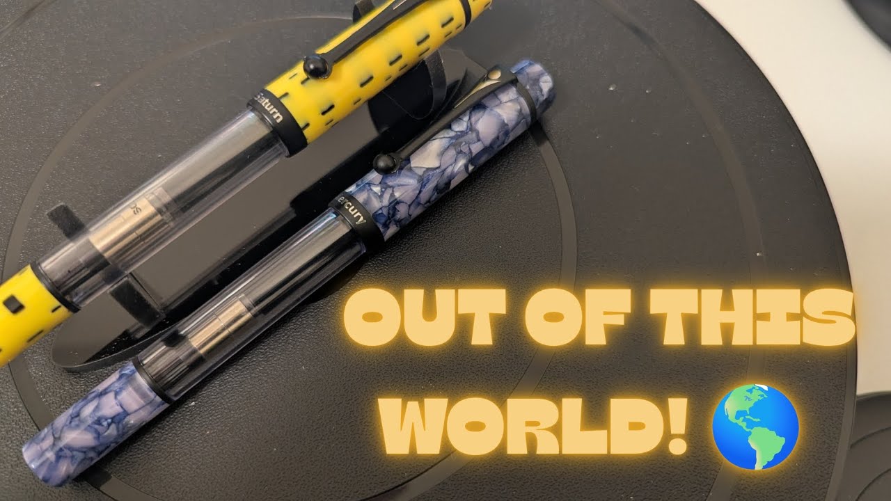 Две перьевые ручки из космоса! 🤪