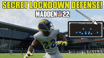 THIS SECRET DEFENSE IS LOCKDOWN! STOP ANY OFFENSE! MADDEN 22 TIPS