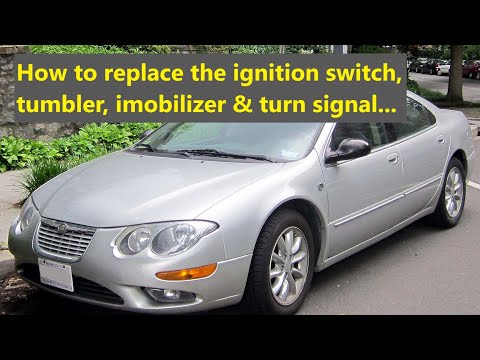 Replacing the ignition switch, ignition tumbler, multi function turn signal switch on Chrysler 300 M