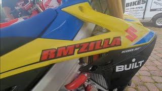 PART 1; RM-ZILLA 500AF VS.2021 CR500AF VS. KX500AF VS. 2022 CRF450F SHOWDOWN AT THE COMPOUND