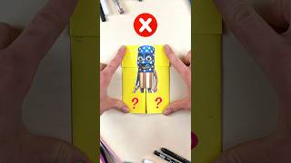 Solve Paper Craft Puzzle by Tung Tung Sahur in USA Style 🇺🇸#tungtungtungsahur #puzzle #papercraft