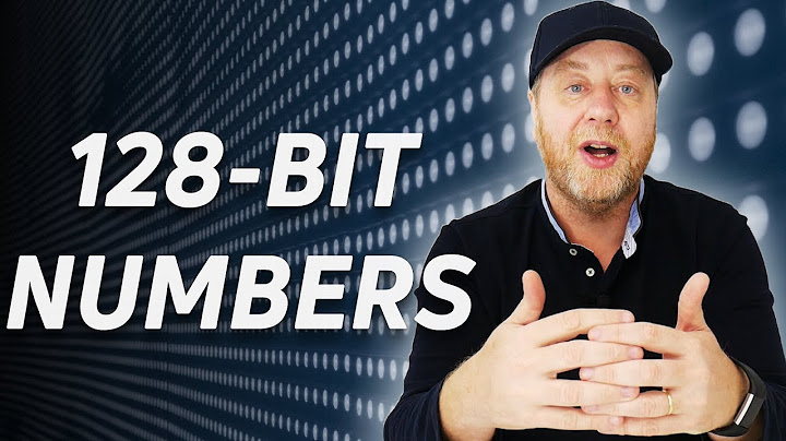The Power of 128-bit Numbers