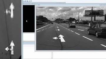 Road features detection