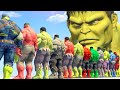 World War Hulk | Blue Hulk vs Red Hulk vs Grey Hulk vs Captain Hulk vs Deadpool Hulk