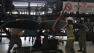 146th Maintenance Replaces C-130J Propeller