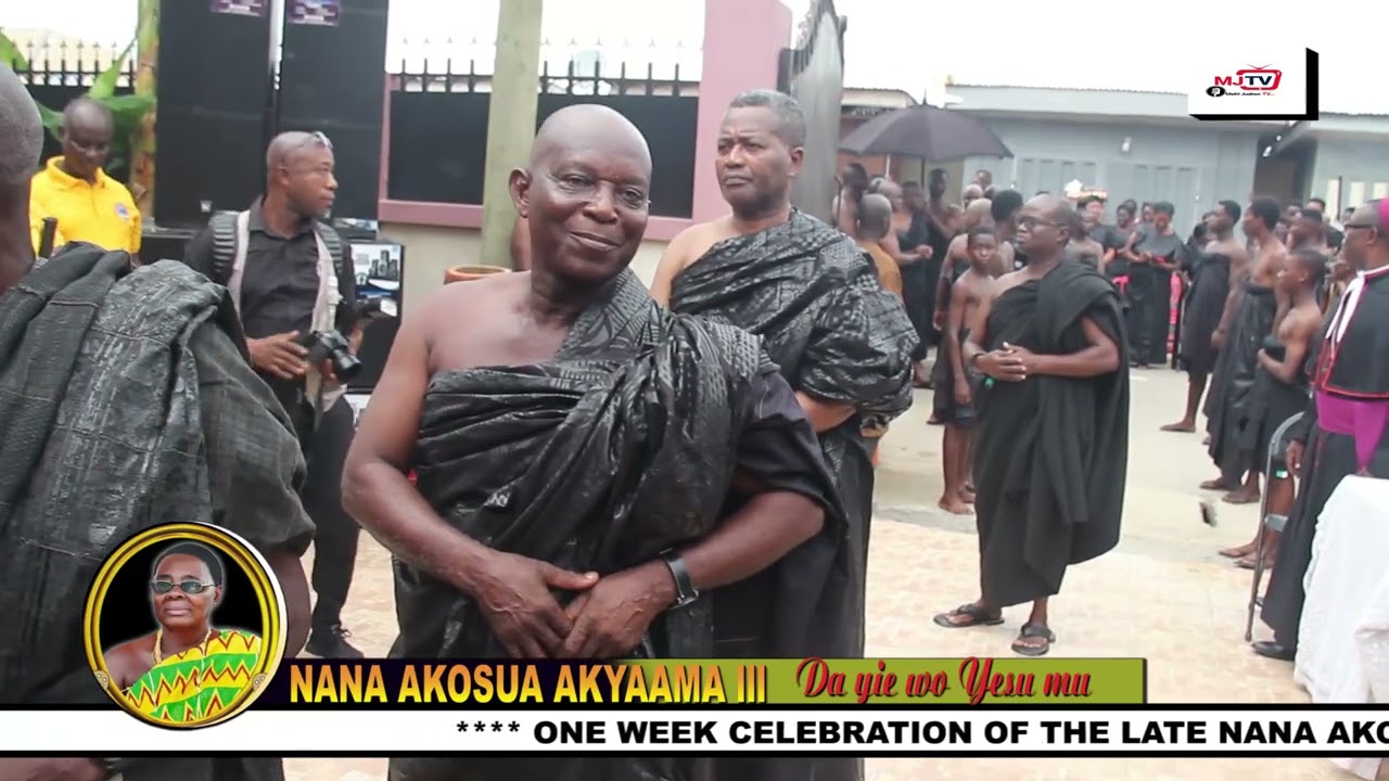 NANA AKOSUA AKYAMAA lll (JUABENHEMAA) ONE WEEK FUNERAL CELEBRATION ...FULL VIDEO