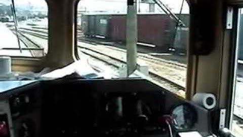 BC Rail Dash8 40CM   A look inside the cab!