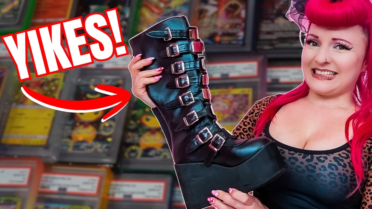 8 Hours at a Card Show In Cheap Boots | What Could Go Wrong?