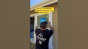 Anlin Window Installation - Retrofit @AnlinWindowsDoors  #replacementwindows