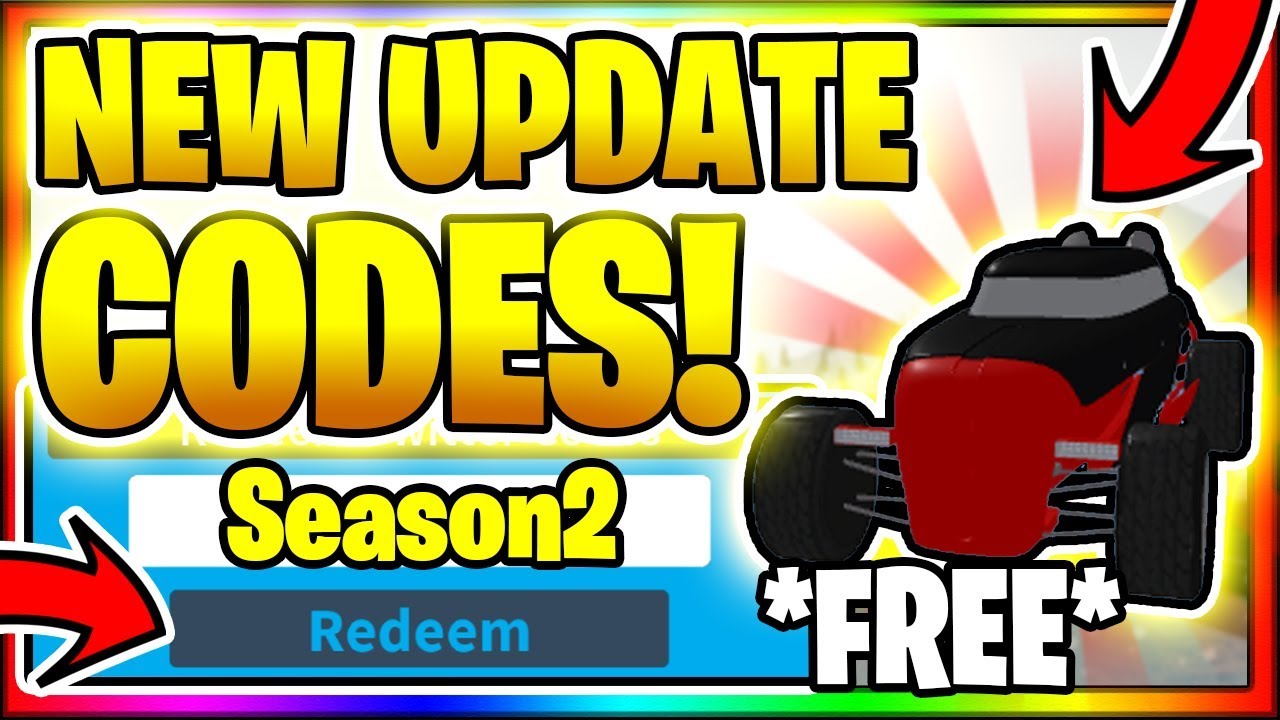 All New Secret Op Working Codes Season 2 Update Roblox Vehicle Simulator Youtube - season 2 how to get the rip rod roblox vehicle simulator