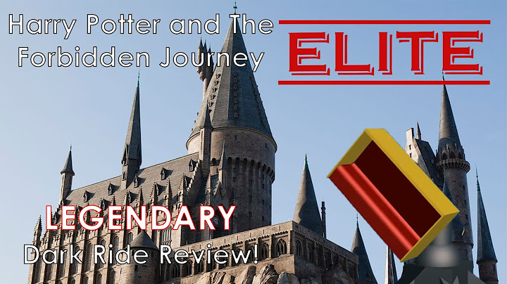 Is harry potter and the forbidden journey a roller coaster