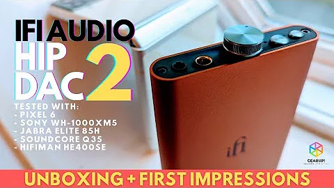 iFi AUDIO HIP DAC 2 #unboxing  | First impressions + reactions