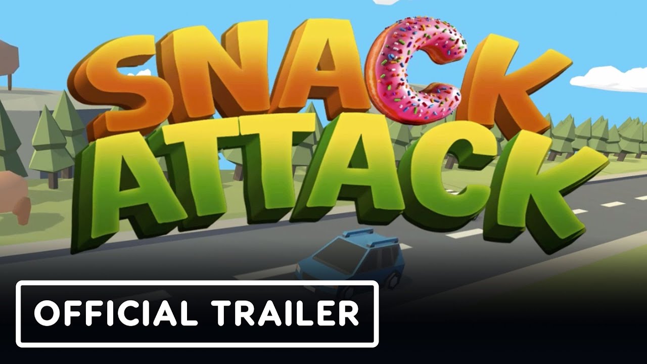 Snack Attack - Official Announcement Trailer - YouTube