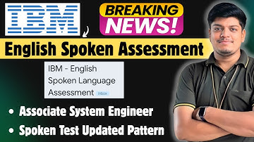 🔥IBM English Spoken Language Assessment 2025 | IBM CIC Hiring 2025 | IBM Coding Exam Result Declared