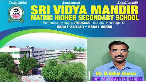 XI STD COMPUTER SCIENCE:  CHAPTER 9.LOGICAL BITWISE OPERATOR IN C++ PRESENTED BY Mr.B.SEKAR KUMAR