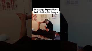Articulation is a great sports and remedial massage technique. #massage #rehab #tension #muscle