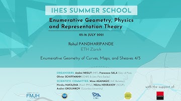 Rahul Pandharipande - Enumerative Geometry of Curves, Maps, and Sheaves 4/5