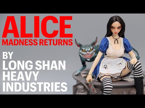 LongShan JinShu Alice Madness Returns 1/6 Scale Figure Unboxing & Review 