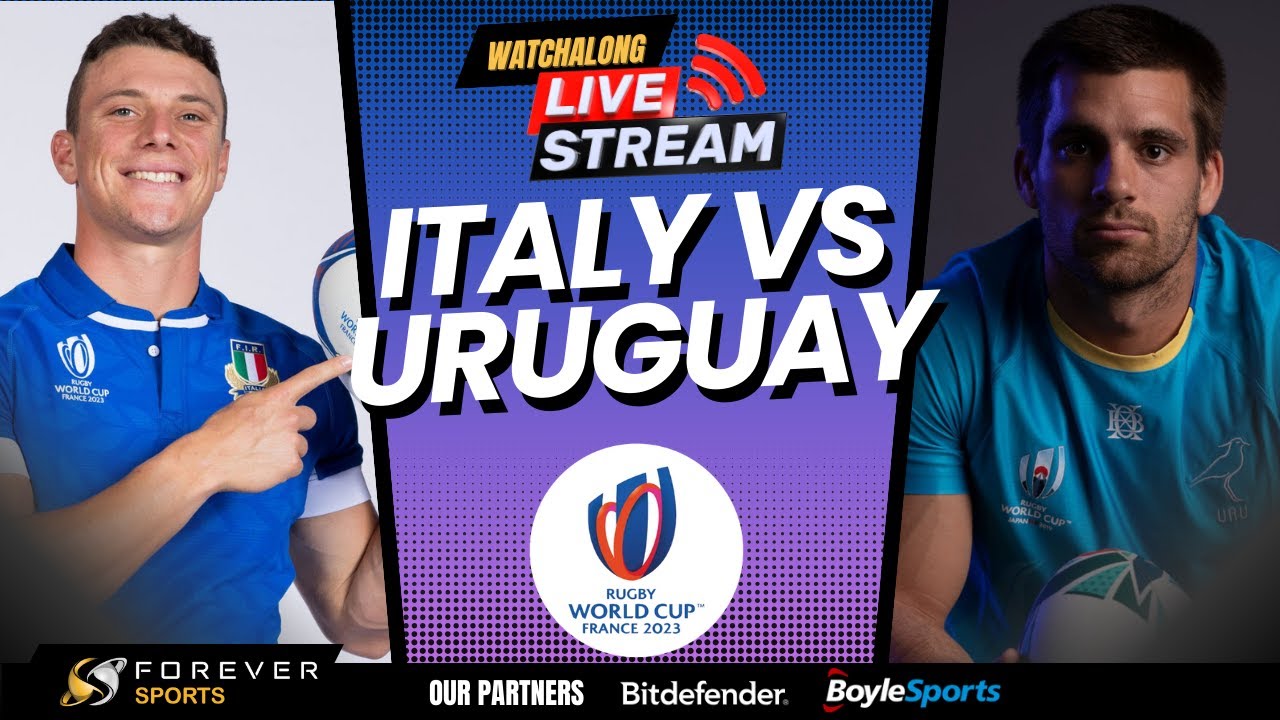 ITALY VS URUGUAY LIVE! Rugby World Cup Watchalong Forever Rugby