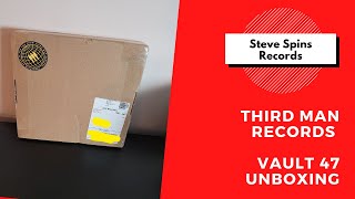 Third Man Records Vault #47 Unboxing - Jack White Live at the Masonic Temple in Detroit 7/30/14